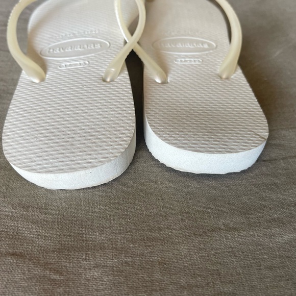 Pearl White Havaianas Flip Flops - Picture 4 of 8